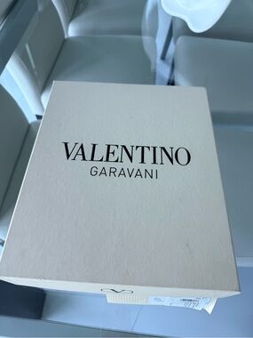 Valentino Cream Logo Shoebox